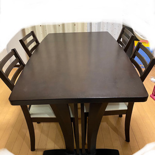 食卓テーブル　ダイニングテーブル　4人用の画像
