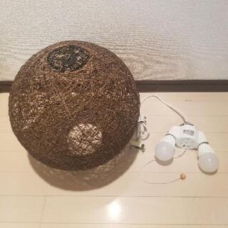 和風吊り下げ式照明