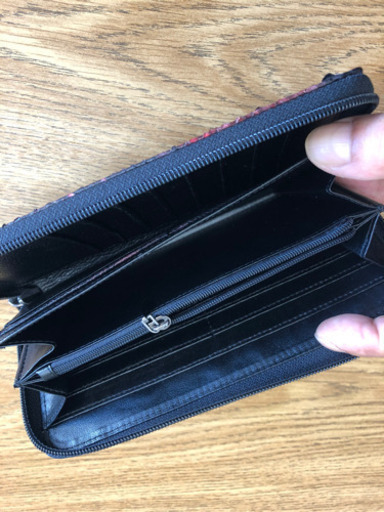 長財布 パイソン本革