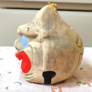 鬼 置物 土鈴 厄除け 焼き物 骨董品 アンティーク コレクションの画像