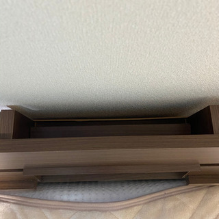 セミダブル　ベットフレーム＋マットレスの画像