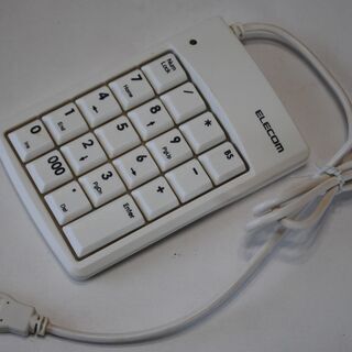 ■ELECOMコンパクトUSBテンキーパッド TK-UOHWH■...