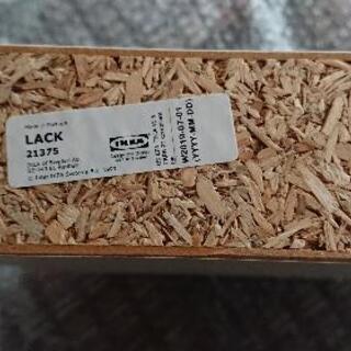 IKEA LACK ホワイト 収納棚 飾り棚の画像
