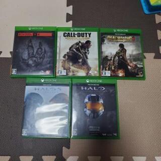 売ります！　xboxone+ソフト5本の画像