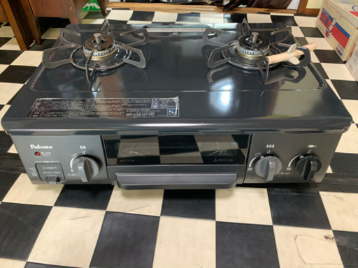 【リサイクルショップ八光　田上店　安心の3か月保証　配達・設置OK】パロマ Paloma IC-N36B-R 13A ガステーブル 都市ガス用