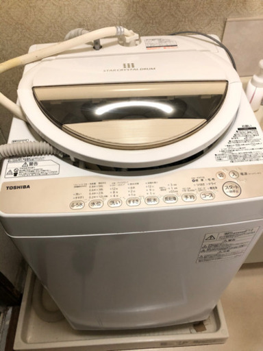 【美品】TOSHIBA 洗濯機2016年製