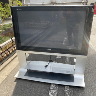【早い者勝ち】パナソニック プラズマテレビ 50型 + パナソニック専用テレビ台付きの画像