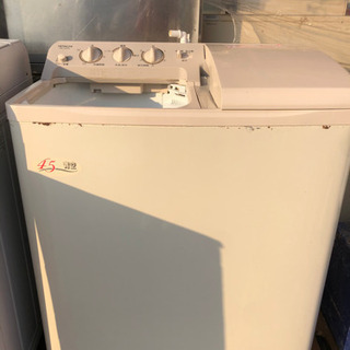 🔴売約済🔴2槽式洗濯機4.5kの画像