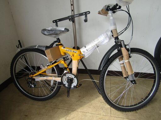 新品 レゴリス CES-62 MTB26-18 折りたたみ自転車 サイズ26　マウンテンバイク