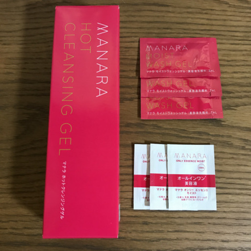 マナラホットクレンジングゲル200g＋サンプル6袋