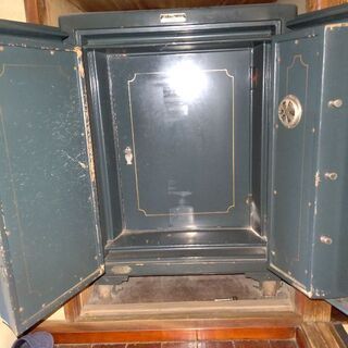 旭金庫製造 昭和レトロ金庫の画像