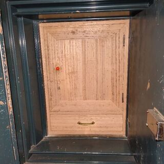 旭金庫製造 昭和レトロ金庫の画像