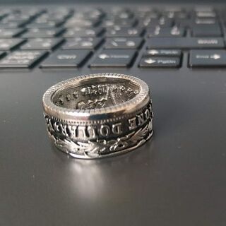 MORGAN DOLLAR RING S925 (内径1.81cm)