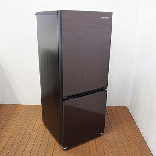 ※値下げしました※【美品】2019年製:ハイセンス　154リットル2ドア冷蔵庫