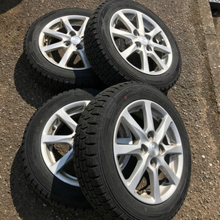 ヨコハマ　155/65R14 バリ山　2021年製　4本セット！ 155/65R14 21年製 バリ山スタッドレスアルミセット！