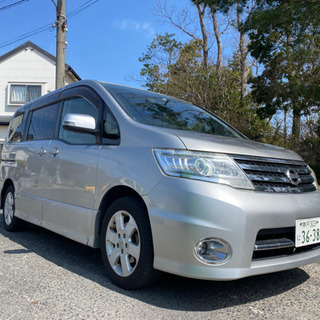 H22年式　最終型　セレナ　ハイウェイスター　車検付き　98000km