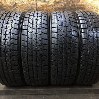 DUNLOP WINTER MAXX WM02 175/65R15 15インチ スタッドレス 4本 2016～17年製 バリ溝 キューブ ポルテ等　(MTB63) クレジットカード QR決済可能