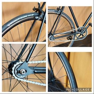 🔴大特価🔴⭐️クロモリピスト⭐️ Fuji feather 52 (168-175)の画像