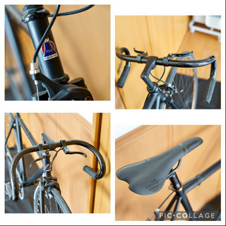 🔴大特価🔴⭐️クロモリピスト⭐️ Fuji feather 52 (168-175)の画像
