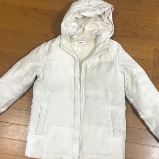 難あり白いジャンパー