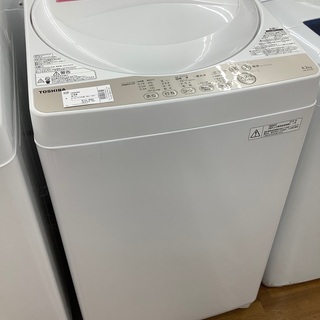 安心の6ヶ月保証付き　TOSHIBA  洗濯機　AW-4S3 4.2kg 2016年製　