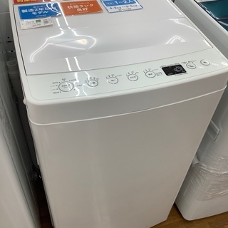TAG label   全自動洗濯機　4.5㎏　2019年製　AT-WM45B 全自動洗濯機 アマダナ AT-WM45B [4.5kg] ｜出張買取MAX
