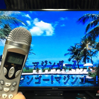 【販売済】自宅カラオケ♪マイク型カラオケ機器★700曲内臓！動作品