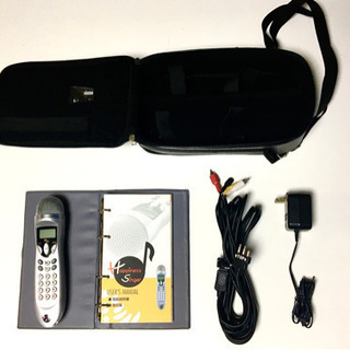 【販売済】自宅カラオケ♪マイク型カラオケ機器★700曲内臓！動作品の画像