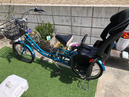 中古【最終値下げ】アサヒサイクル LCF203  自転車 garnet（ガーネット）203F 20型 内装3段変速 ブルーグリーン