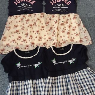 おそろいコーデ　姉妹　ワンピース　6着　110　120