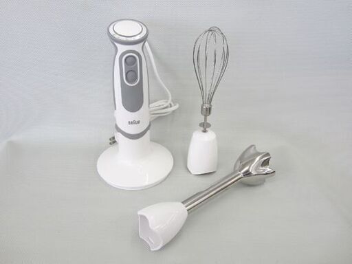☆美品 ブラウン☆ハンドブレンダー ハンドミキサー マルチクイック 5 ヴァリオ MQ5045 BRAUN/ 飛び散り防止設計 札幌 北20条店