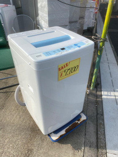 家電在庫一掃セール中!!激安洗濯機！AQUA AQR-S60C 2015年製 6.0kg