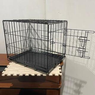 取引中☆折り畳みペットゲージ黒　60☆