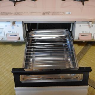 リンナイ 都市ガステーブル 12A・13A用 KGM64PK2L 2019年製の画像