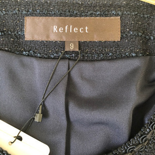 【新品タグ付き】【定価の70%off】リフレクト　ノーカラージャケット　Mサイズの画像