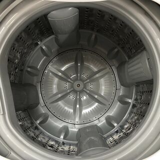 【リサイクルショップどりーむ天保山店】1055　洗濯機　TOSHIBA　東芝　AW-45M7　4.5Kg　ホワイトカラー　2019年製【1ヵ月保証付き】の画像