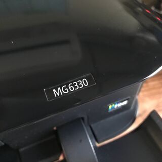 ♪使用少ない美品 動作確認 Canon MG6330 プリンター 複合機 ブラック ブラウン！の画像