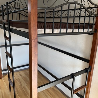 シングルロフトベッド・美品です！の画像