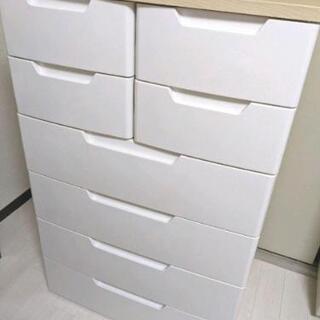 【受け渡し決定】アイリスオーヤマ6段チェスト、ホワイト