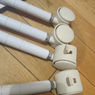 アイリスオーヤマ　廃盤品　ホワイトキッチンレンジラック(ラックのみ)の画像