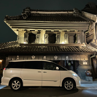 ☆ハイブリッド車☆エスティマ車検有り☆燃費10〜12キロ☆7人乗りの画像