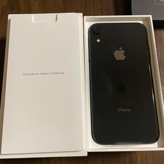 iPhone XR 64GB BLACK SIMフリー