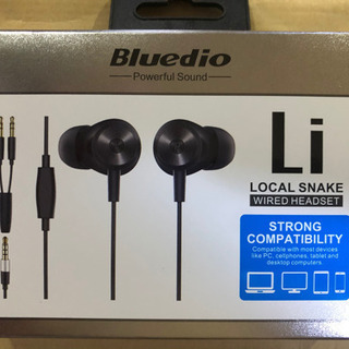 【新品】Bluedio Liイヤホン高解像度高音質ヘビーバス有線イヤホンステレオイヤホンの画像