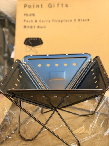 スノーピーク 焚き火台 ブラックS 未使用