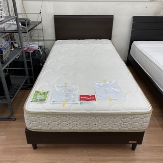 🌟美品🌟シングルベッドセット フランスベッド すのこタイプ 高密...