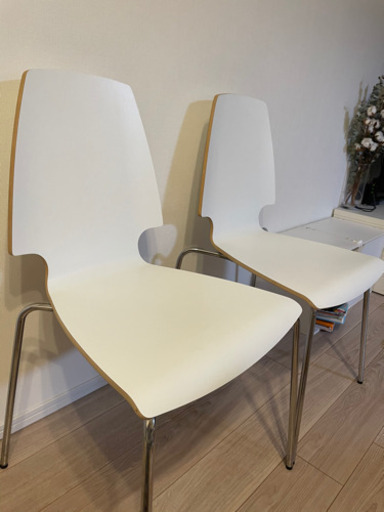 IKEA ダイニングチェア　イス　2脚セット