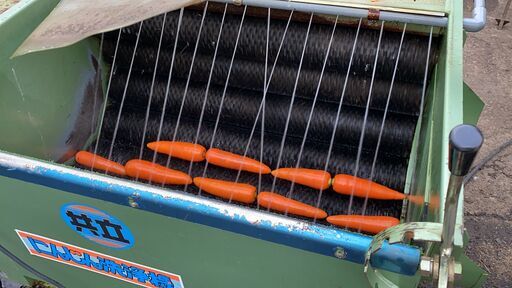 使われてた動作品 ブラシの程度が良い 共立 根菜洗い 野菜洗機 にんじん洗浄機 KN-U802 洗浄量50Kg 現物確認歓迎 初期不良