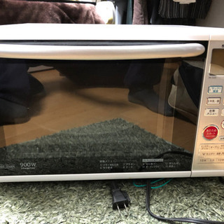 シャープ オーブンレンジ 20L ホワイト系 RE-S205-Wの画像