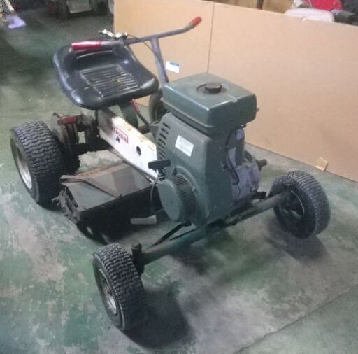 レトロ 乗用 草刈機 芝刈機 NATIONALMOWER