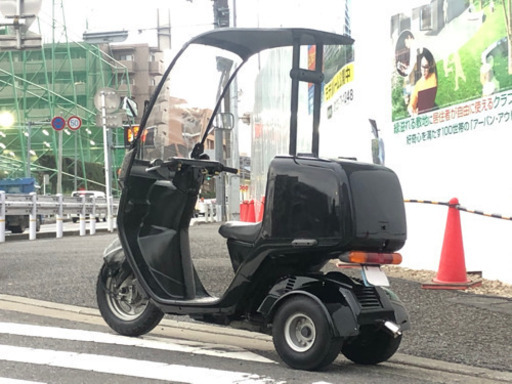 【御成約有難う御座いました】☆オ-ルペン!チャンバー!リヤBOX付!2スト最終ジャイロキャノピーワゴンミニカー改　鍵付リヤワゴンBOX装備!ノ-ヘルOK!